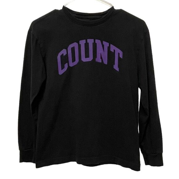 GAP x SESAME STREET The Count Boys Graphic Long Sleeve Tee 10 - Picture 1 of 7